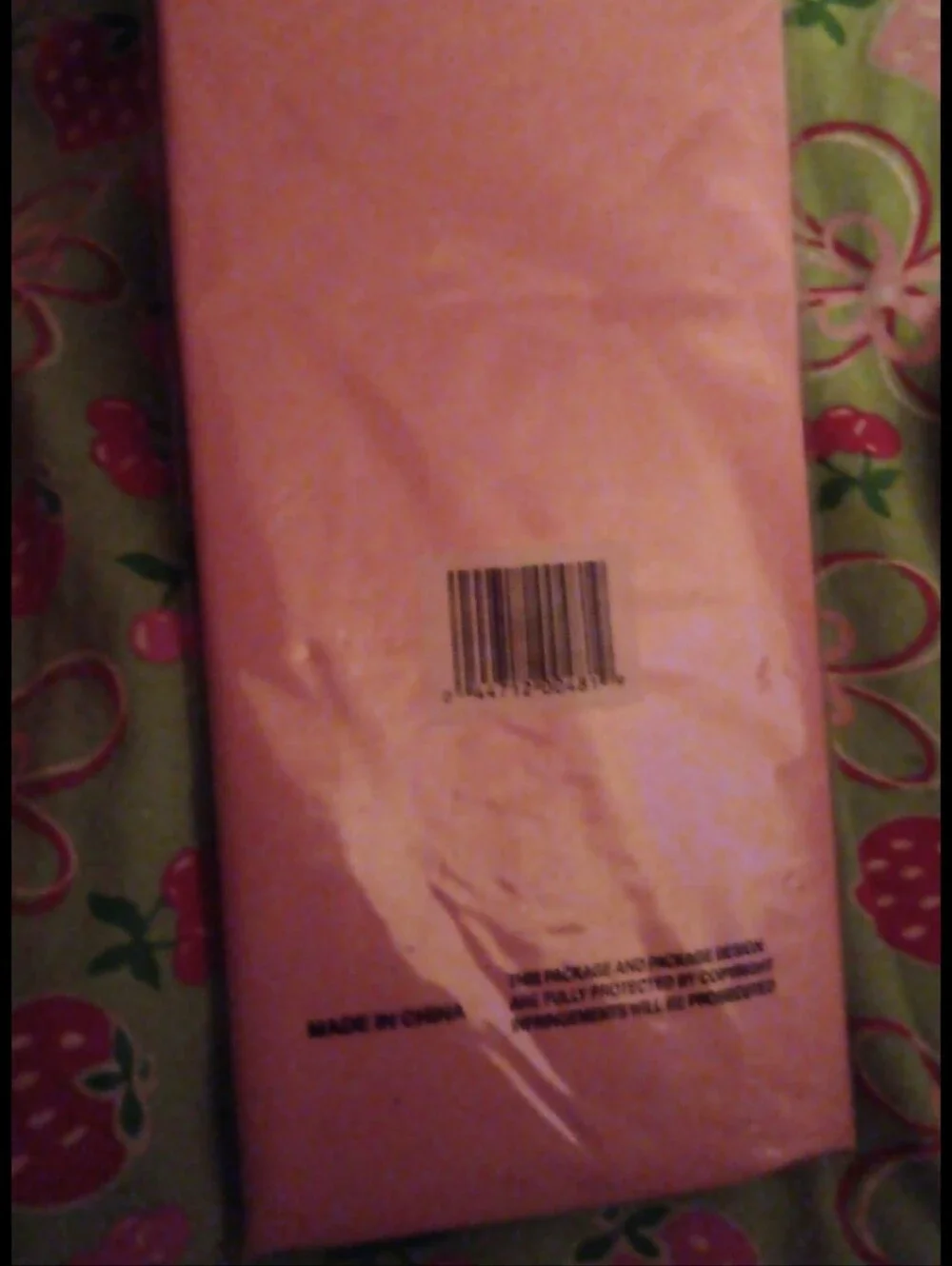 Pink 2002 magnetized shower curtain liner new